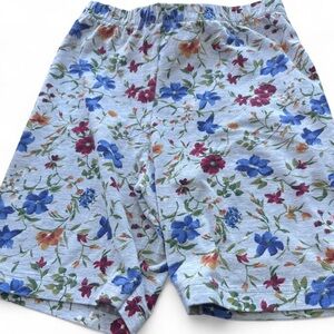 Floral Patterned Women’s Bike Shorts